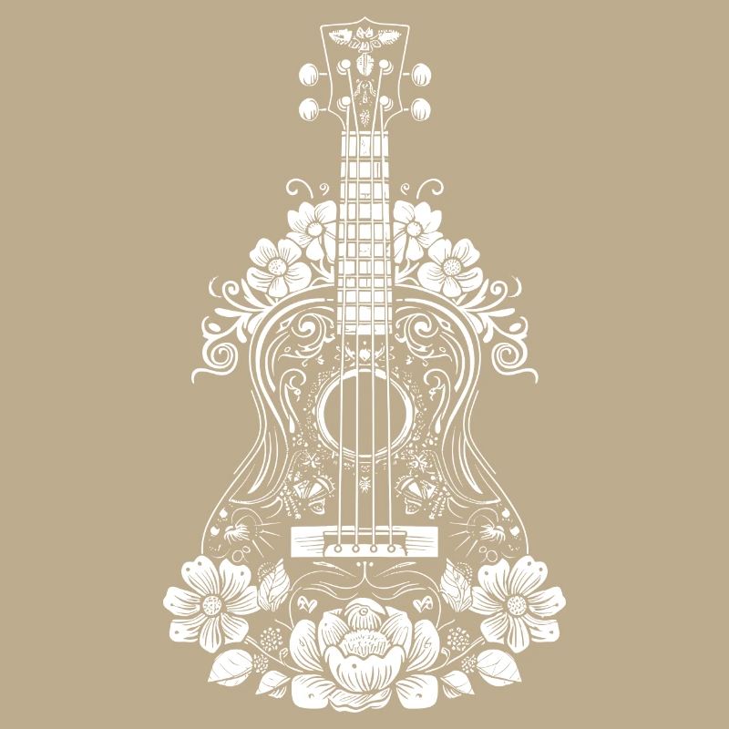 Ukulele Comic-Stil