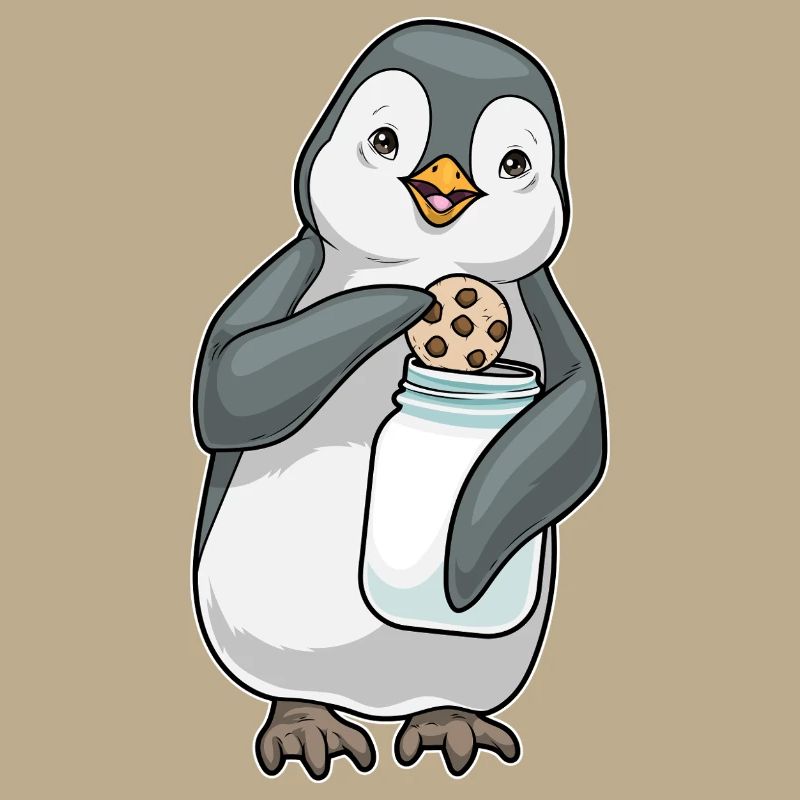 Pinguin Cookie