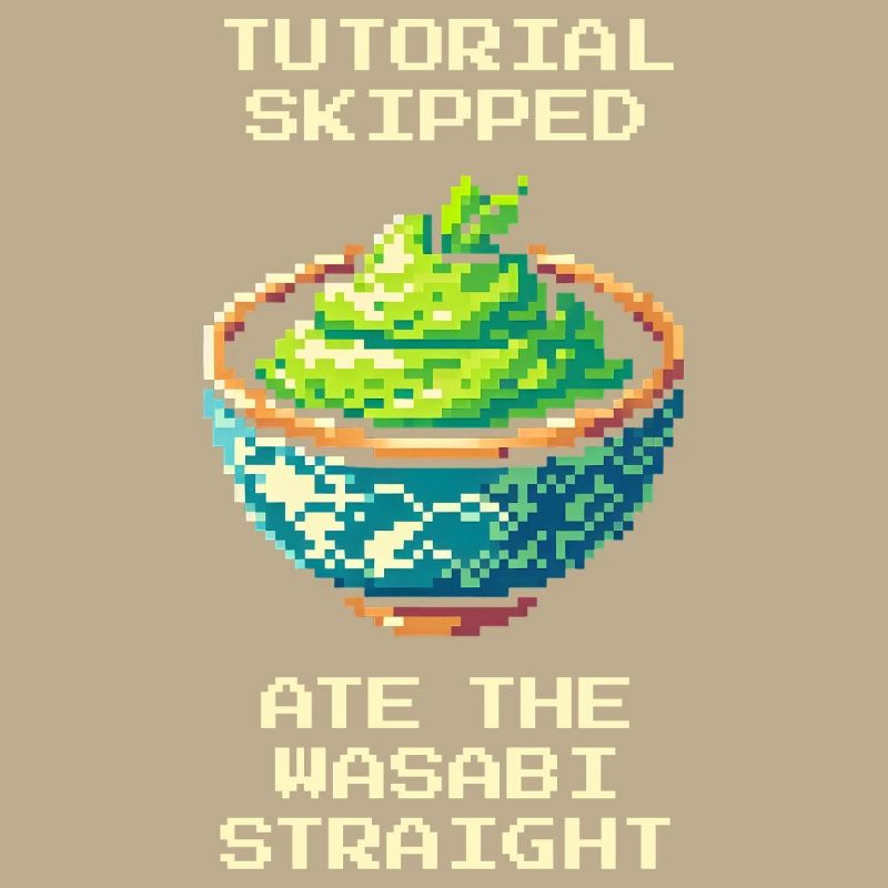 Tutorial übersprungen | Wasabi pur gegessen