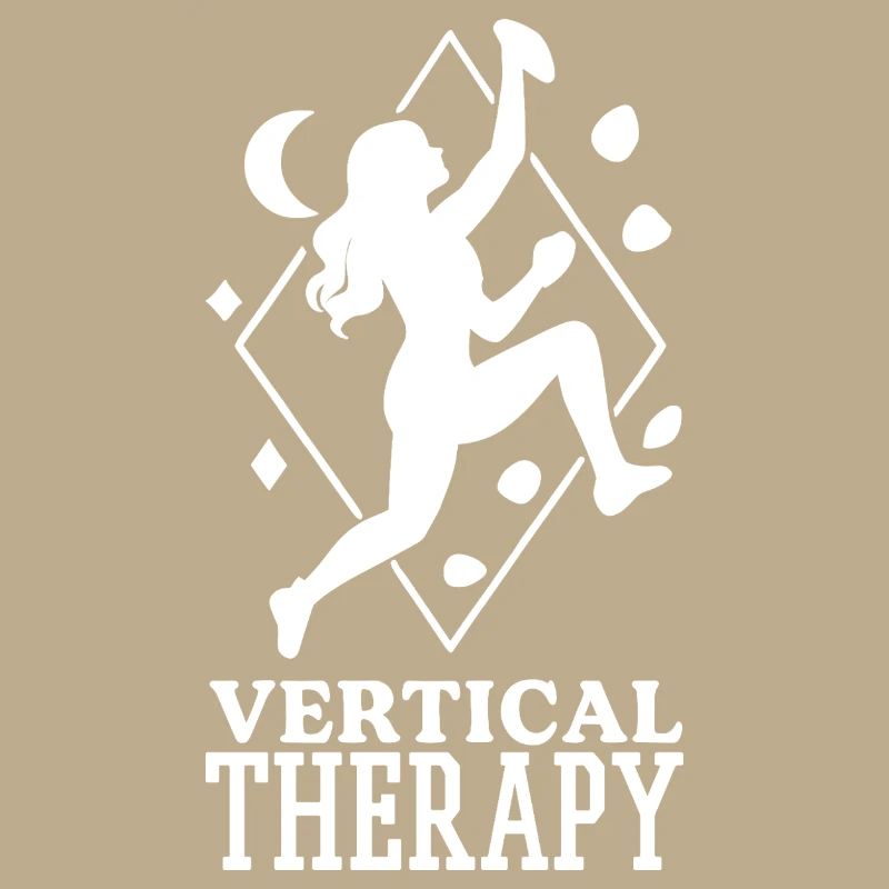 Vertical Therapy: Bouldern & Klettern Boho Design