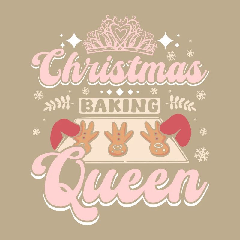 Reine de la cuisson des biscuits de Noël