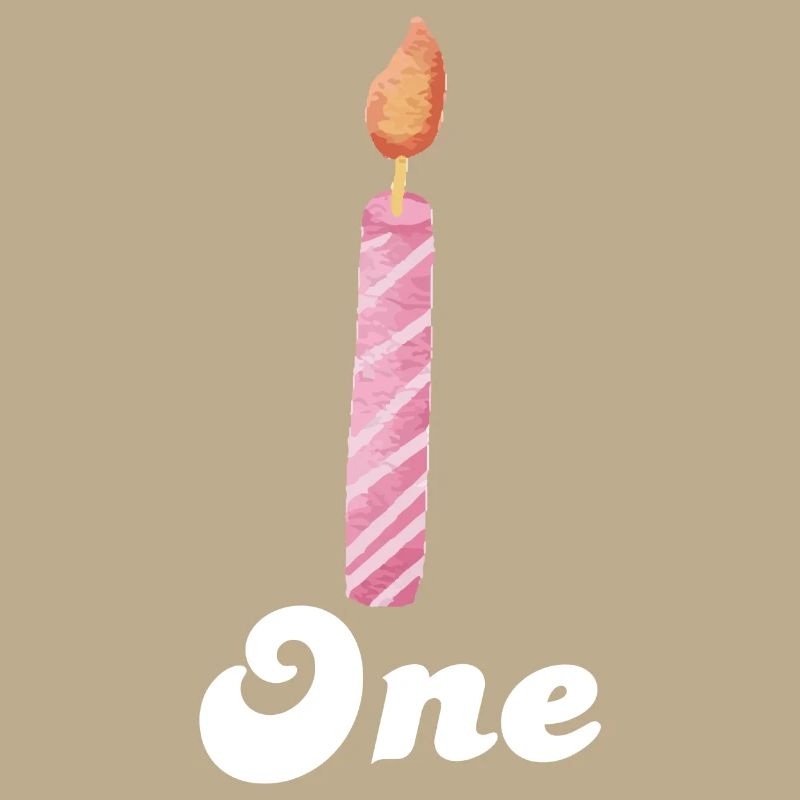 1st Anniversary Candle