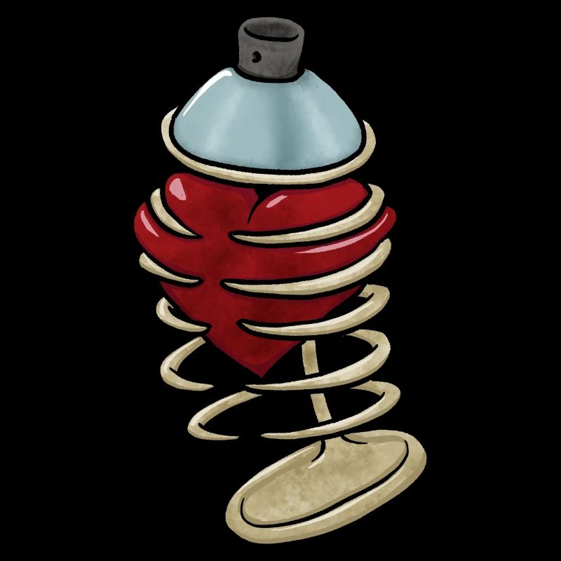 Aérosol Bombe Cœur