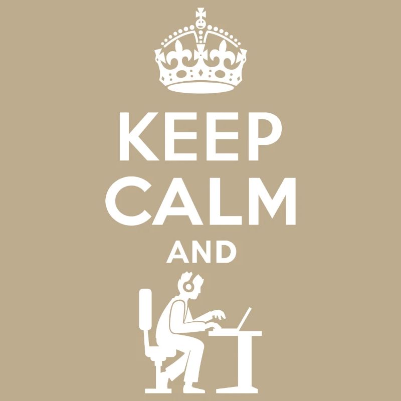 Keep Calm - Nerd - Programmieren - Gamen