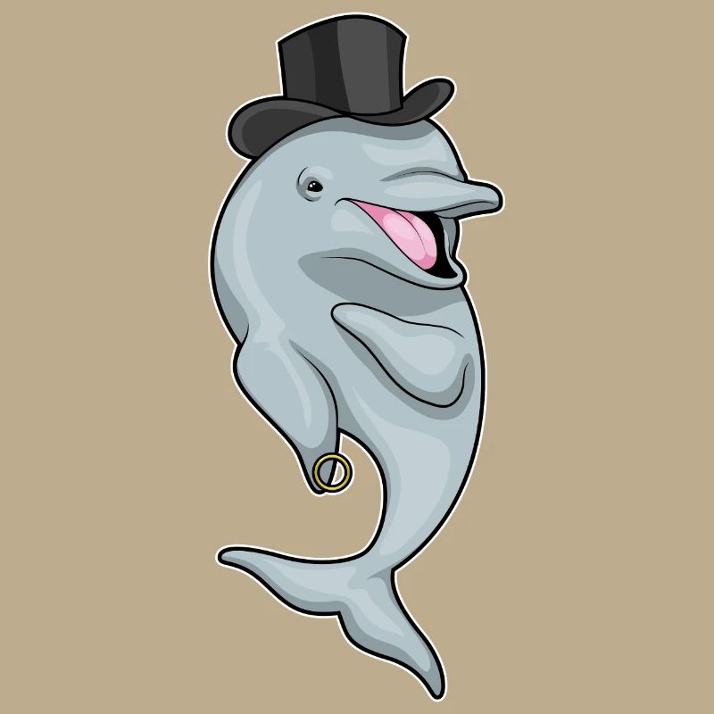 Delfin Bräutigam Ehering Hochzeit