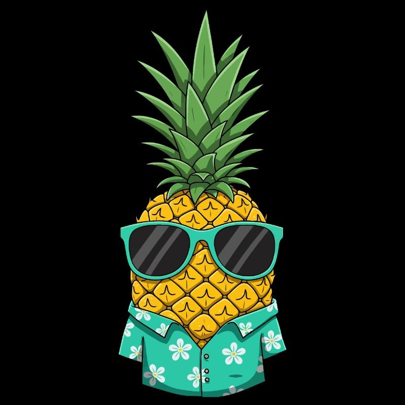 Kühle Ananas