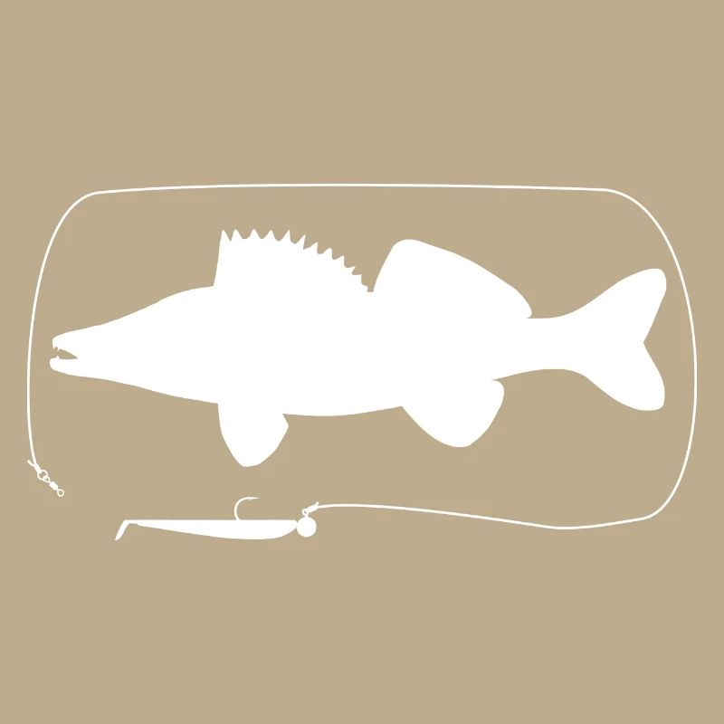 Pike-perch with softbait