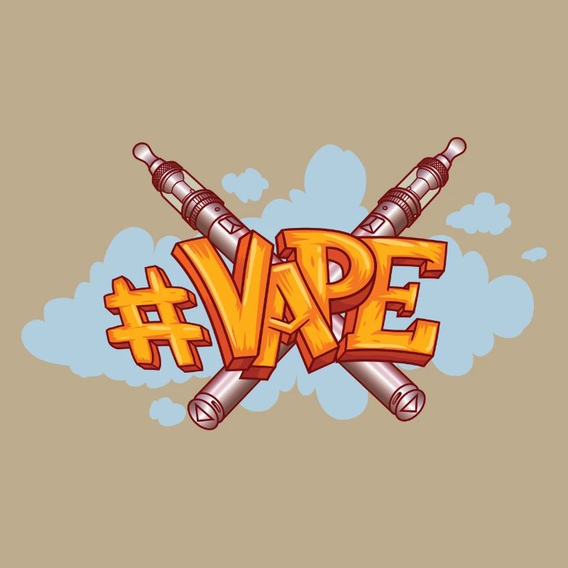 Vaper mit Qualm