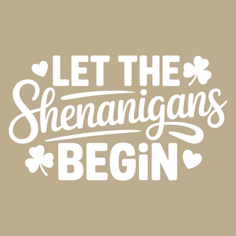 Shenanigans Begin: Playful Phrase Tee
