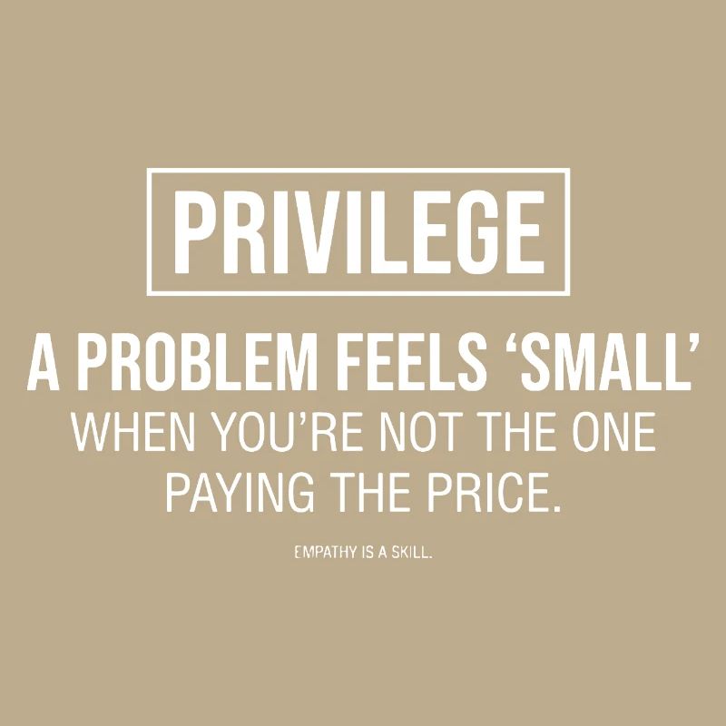 Empathie Statement Typografie