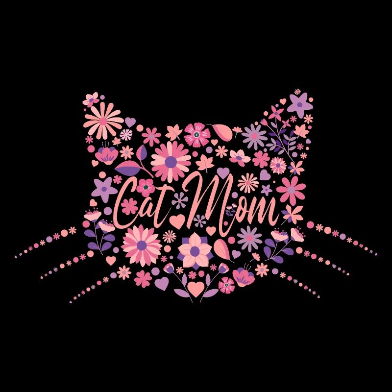 Kat Mor Design Blomstret Kat Design
