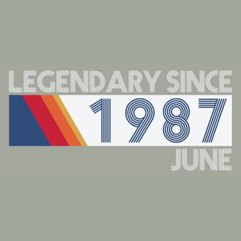 Retro SiFi Legendary since Juni 1987 - Geburtstag