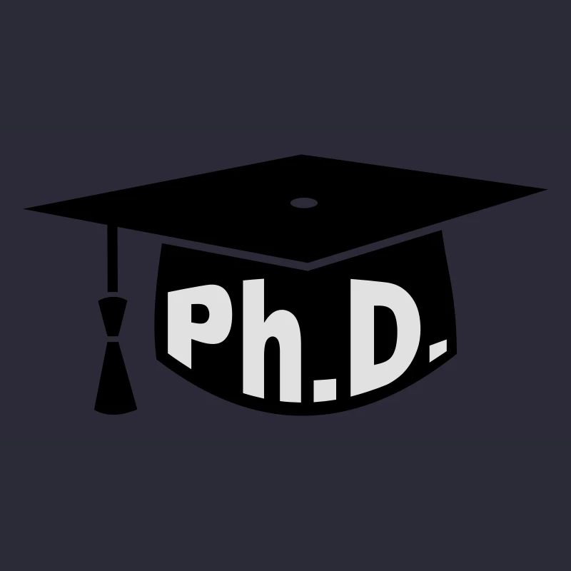 Doktor - Studium - Geschenk - Doktorhut - PhD