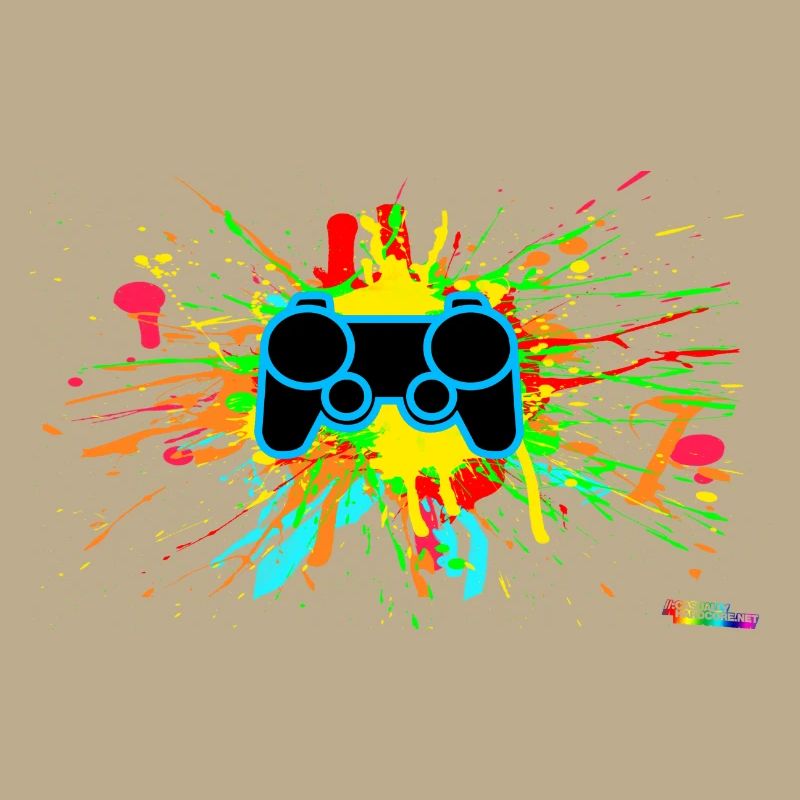 Controller-Splatter-Gamer