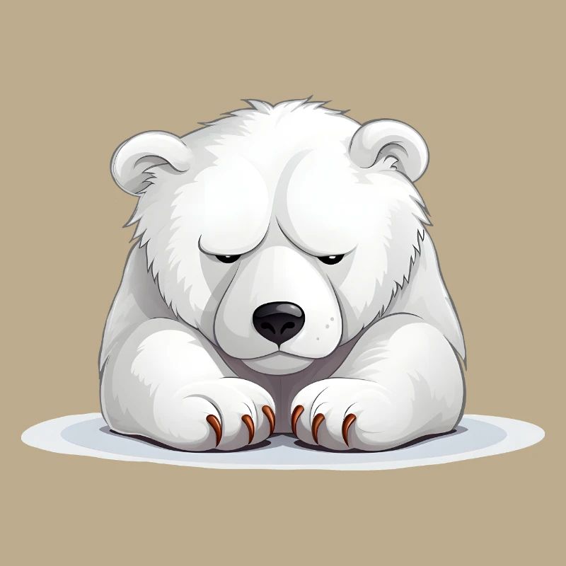 Grumpy Eisbär