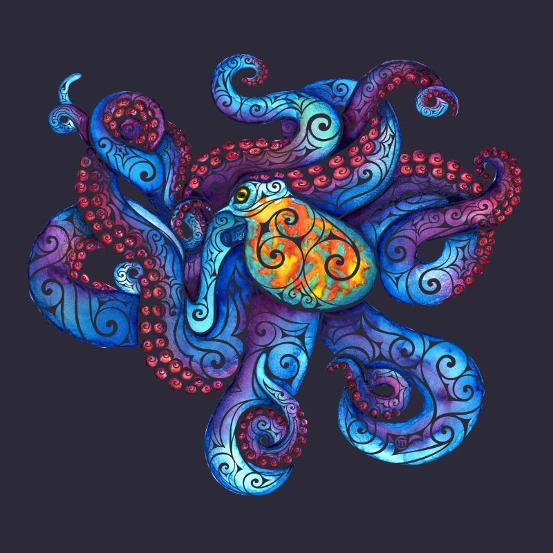 Swirly Octopus