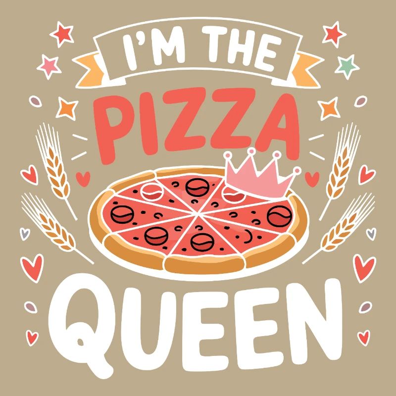 Ich bin die Pizza-Queen