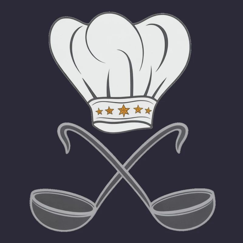 Chef's hat, spoon
