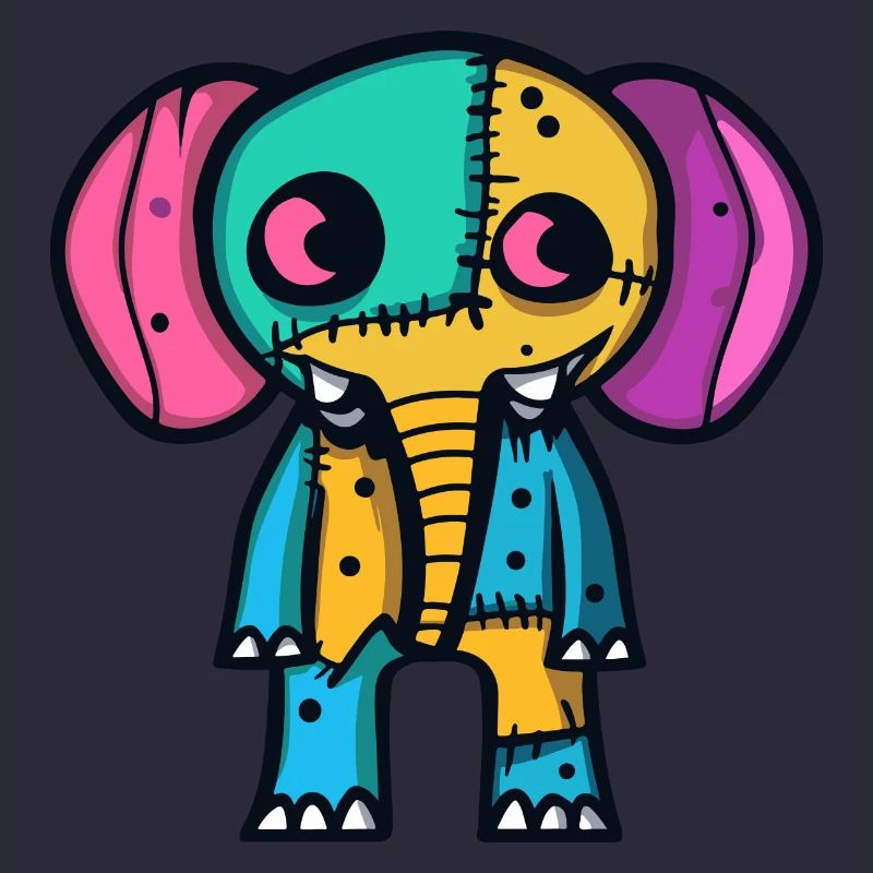 Éléphant Halloween Animal