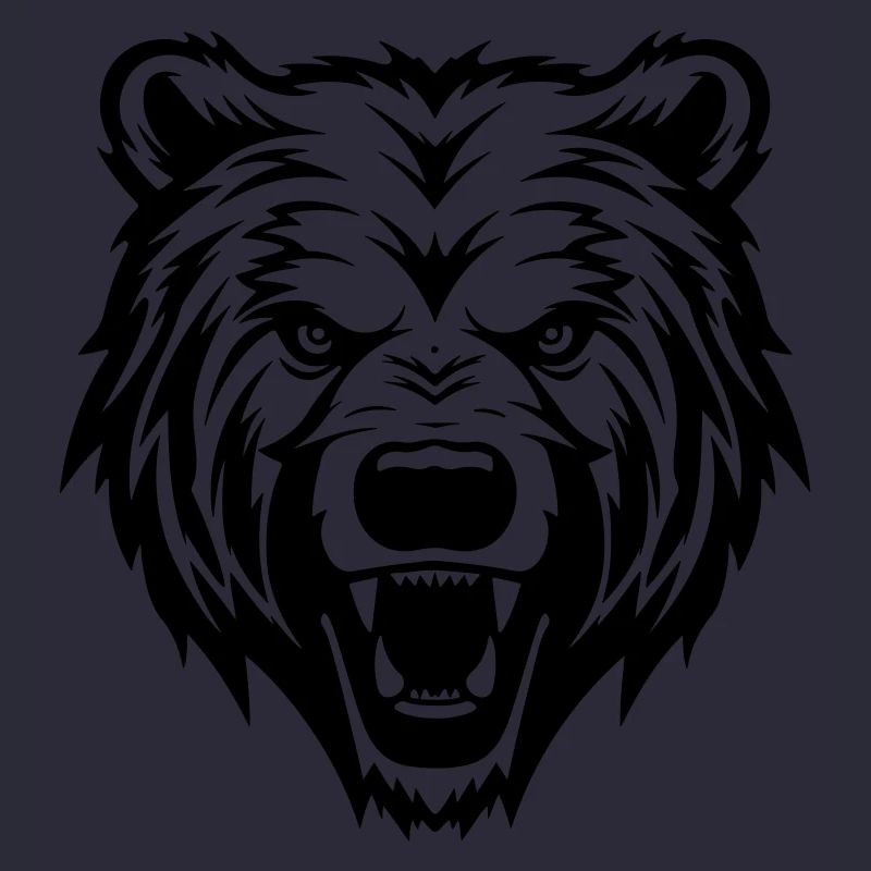 Grizzly Bear Head
