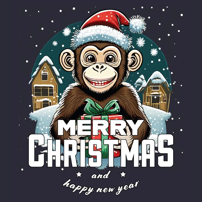 Christmas Monkey