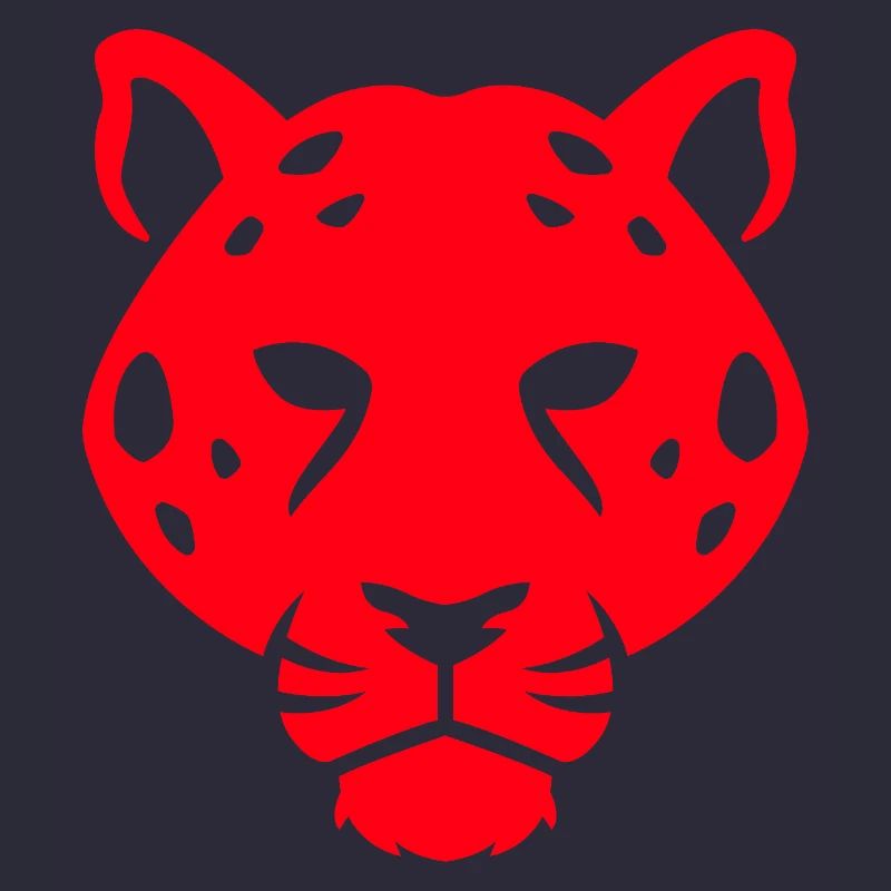 Panther Head Digitale Kunst