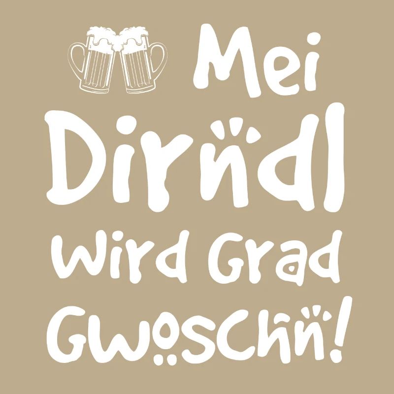 mei dirndl wird grad