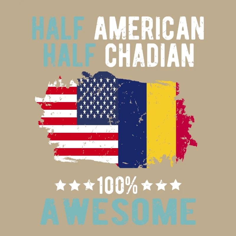 Halb Amerikaner Halb Tschader