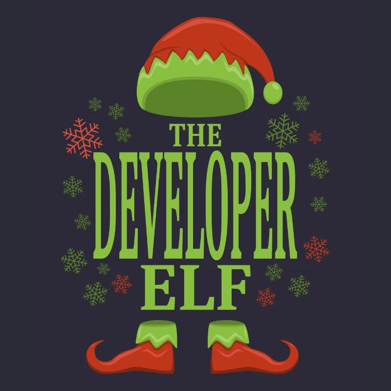 Softwareentwickler Weihnachtself