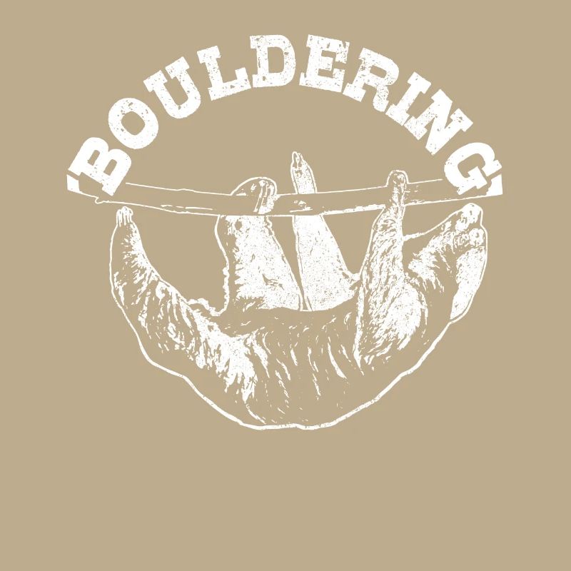 Bouldering Sloth Climbing Gift
