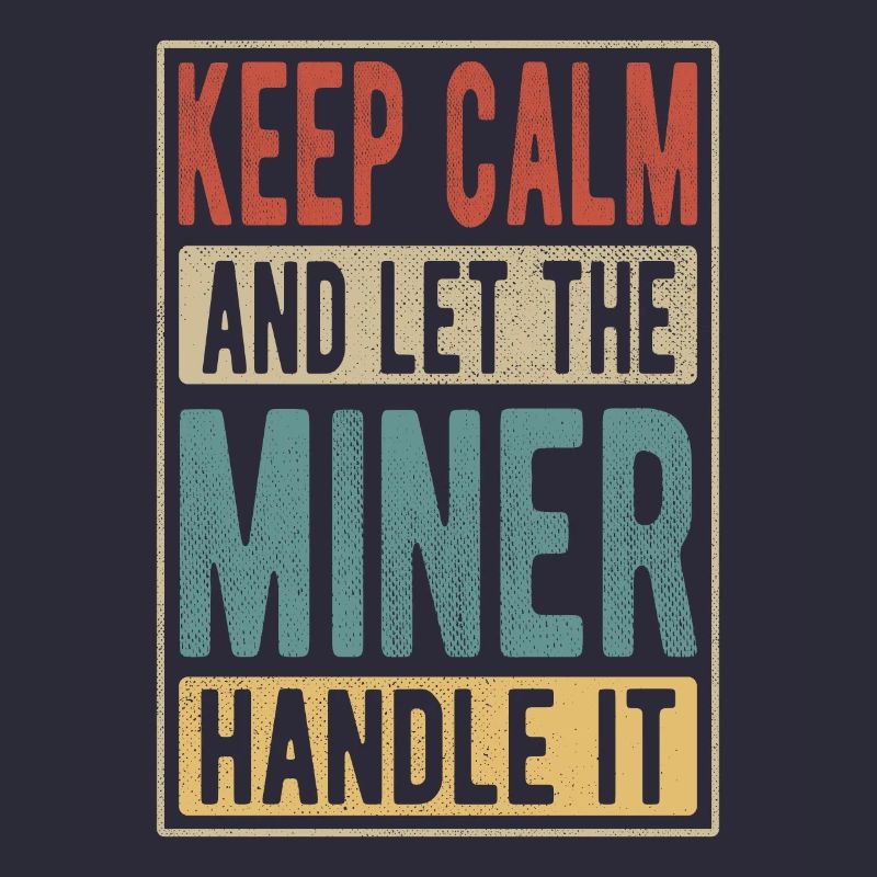 Miner Retro Geschenk