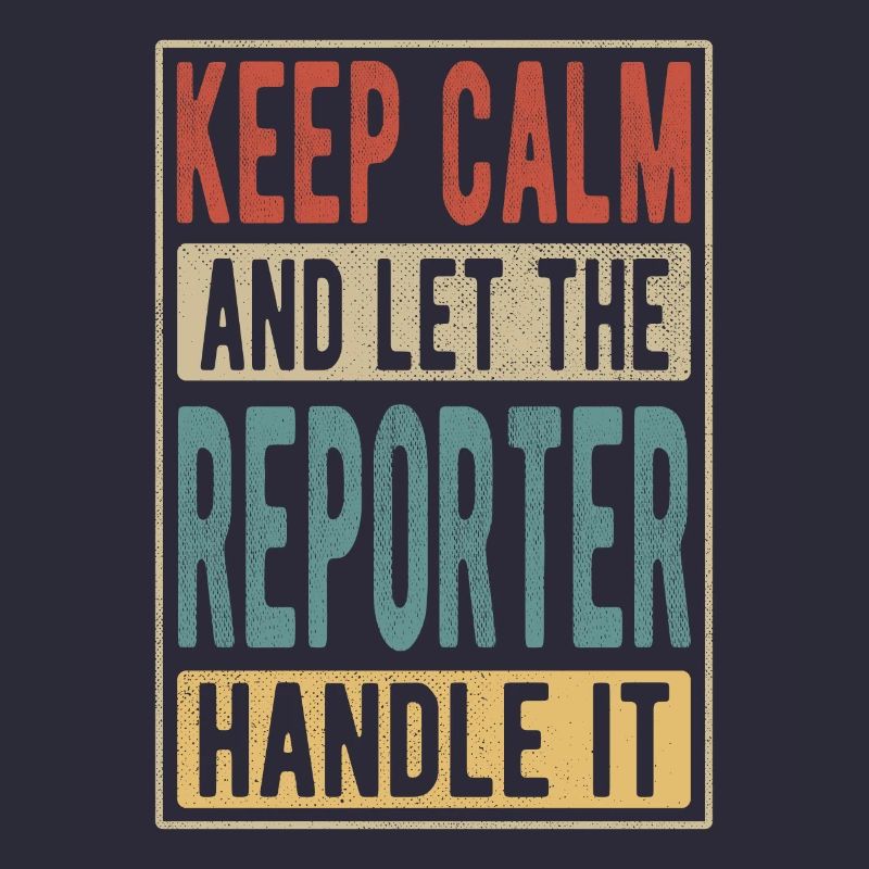 Reporter Retro Geschenk