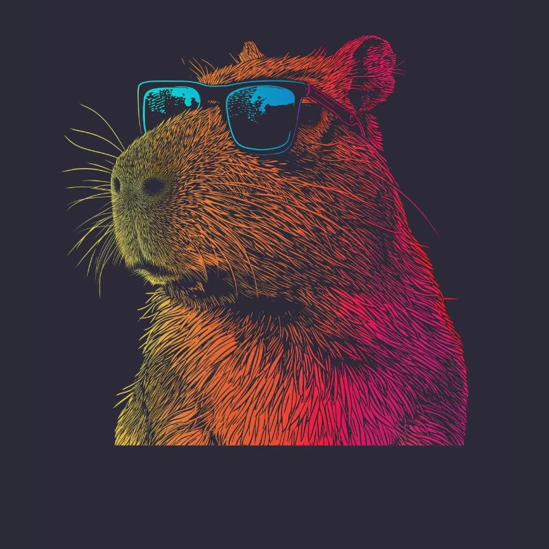 Capybara Lustiges Geschenk