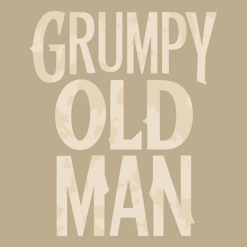 Grumpy Old Man Unmistakable Style