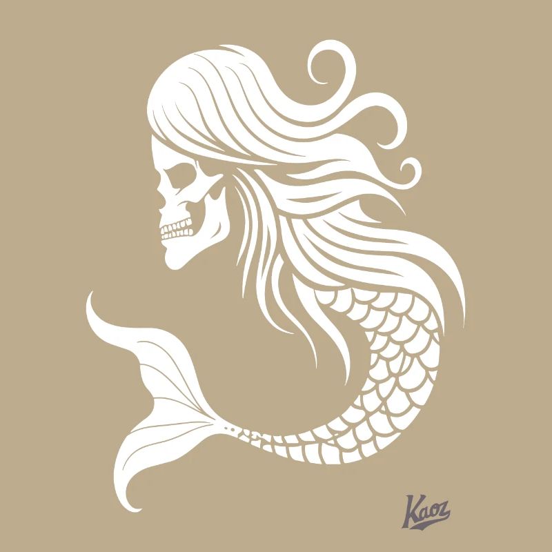 Skull Mermaid