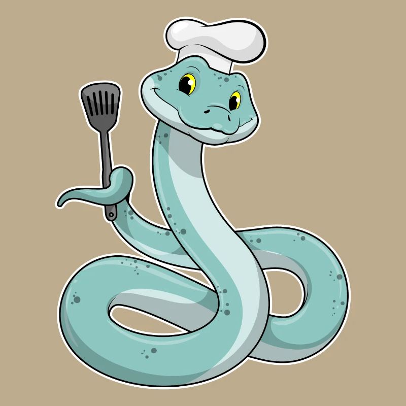 Queue as a chef with a chef's hat