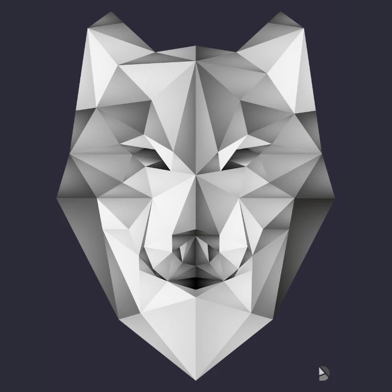 AD Geometric Wolf
