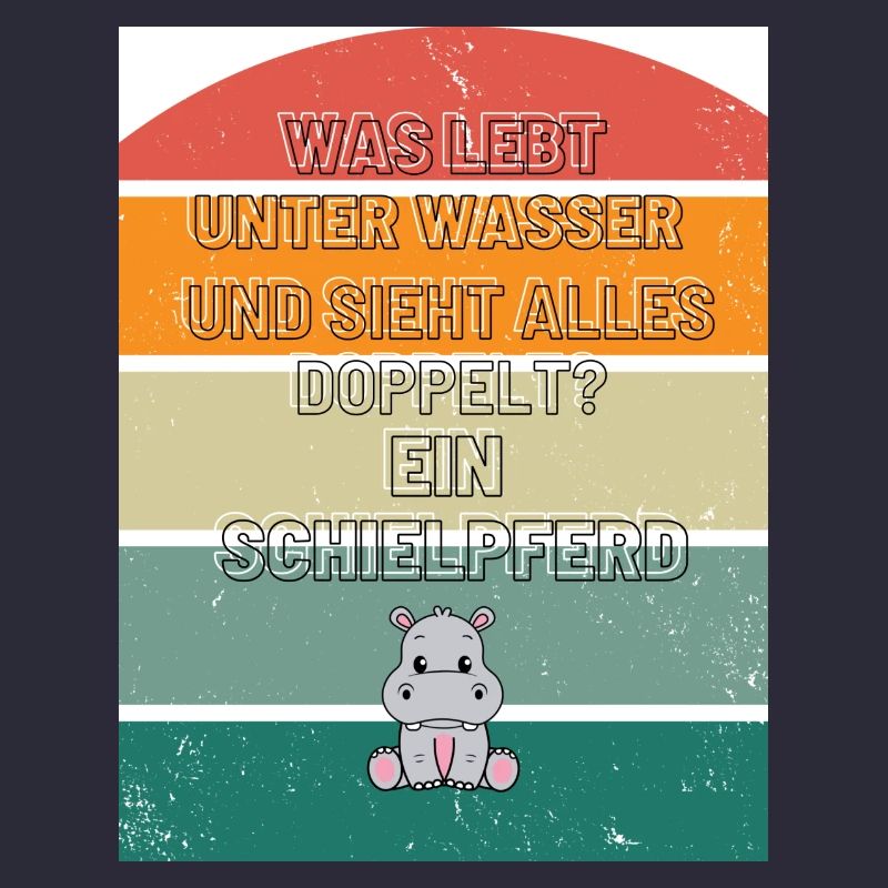 Retro Nilpferd