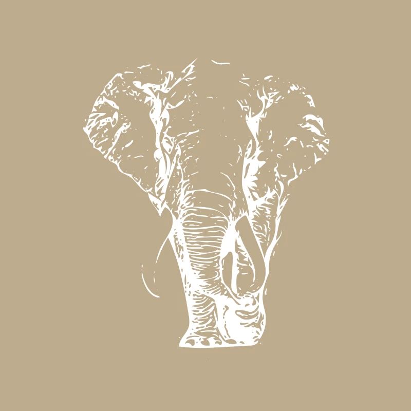 elephant blanc