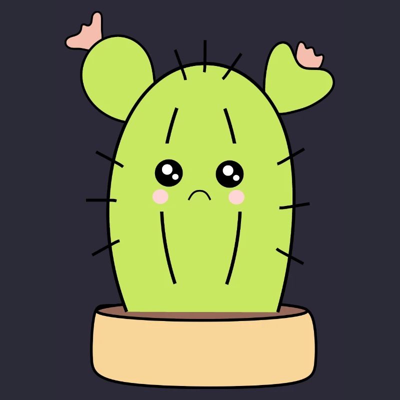 sad cactus