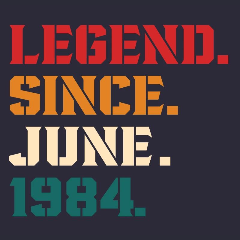 Legende seit Juni 1984