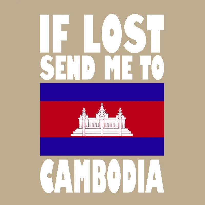 Drapeau du Cambodge Disant