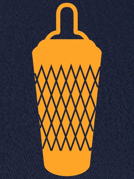 Gerippte Babyflasche – Frankfurter Geripptes