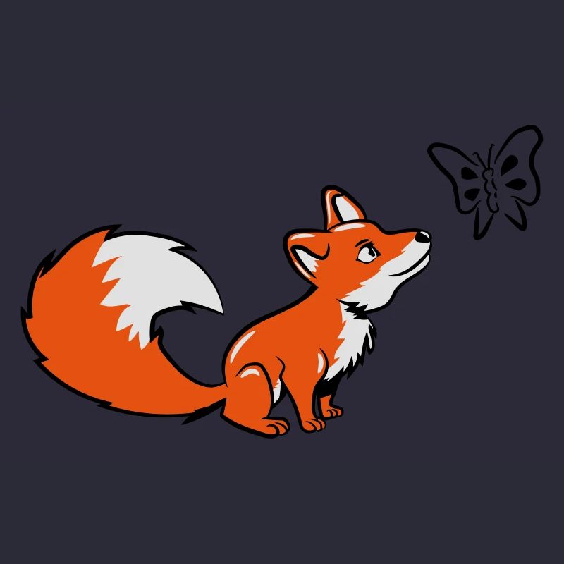 Fuchs klein süss schmetterling