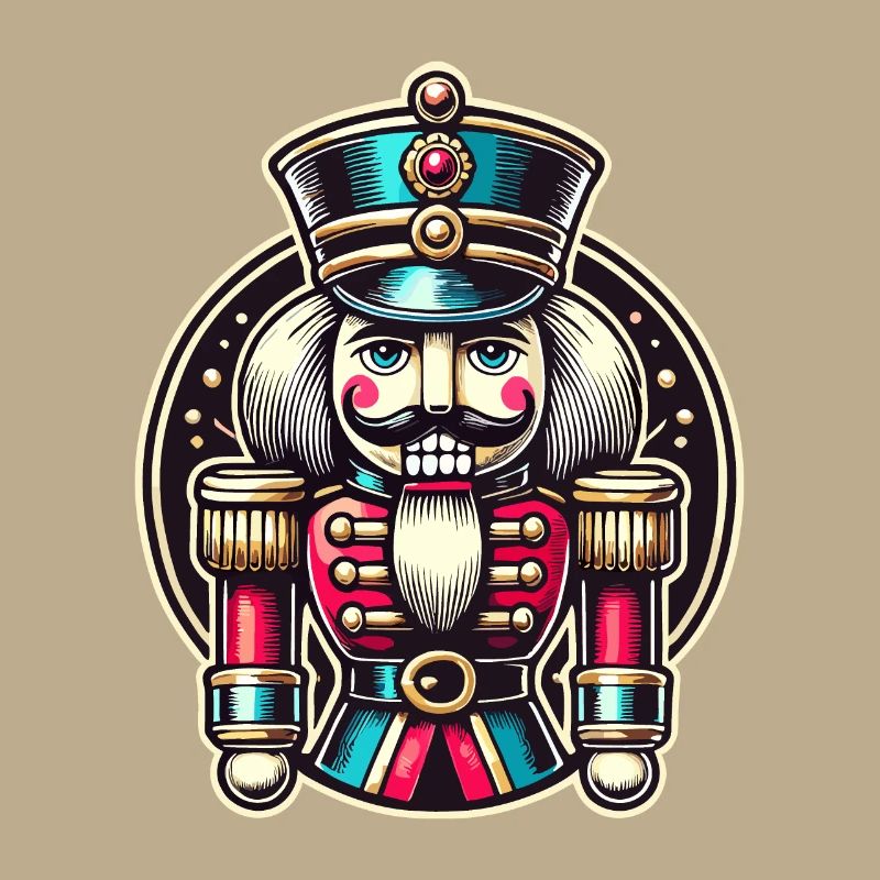 Traditional Nutcracker for Christmas