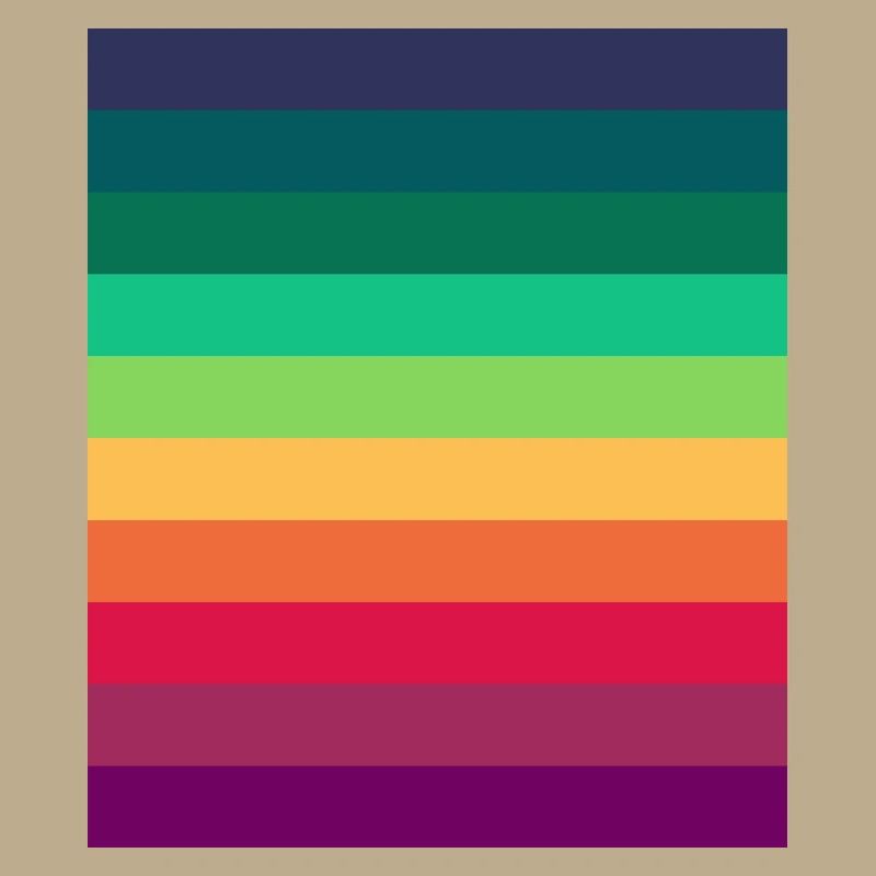 Regenbogen Fläche