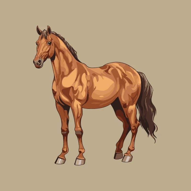 Pferd Tier