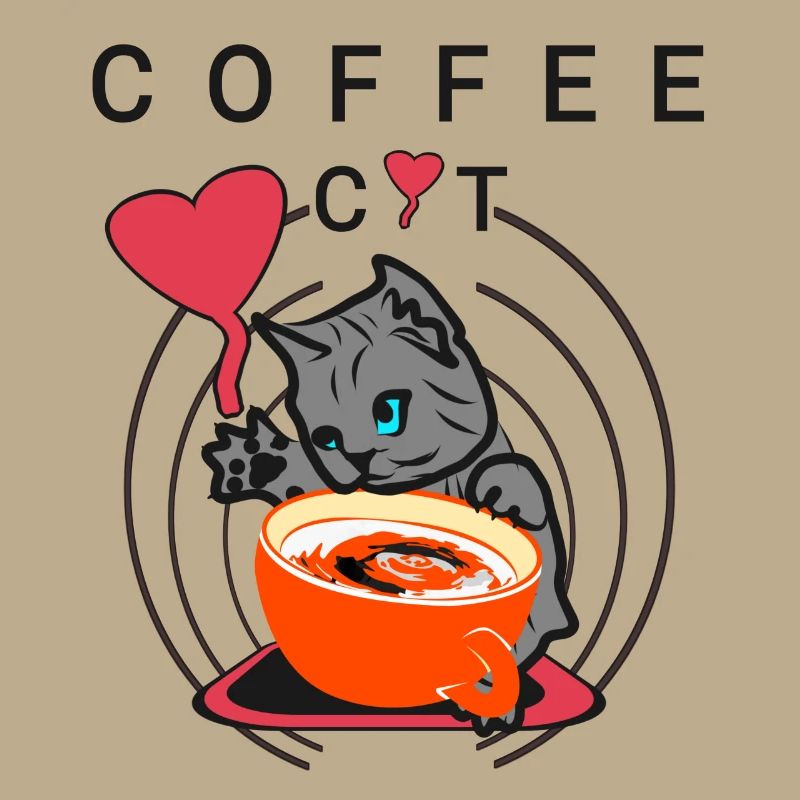 Coffee cat