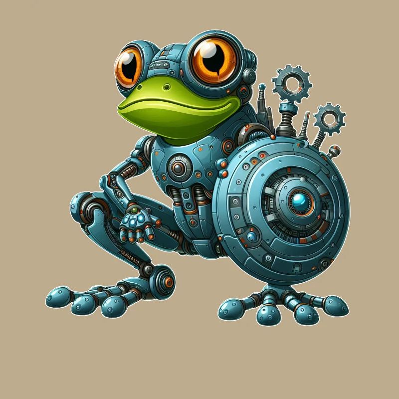Cyborg Frog Toad Toad Robot Mech Design