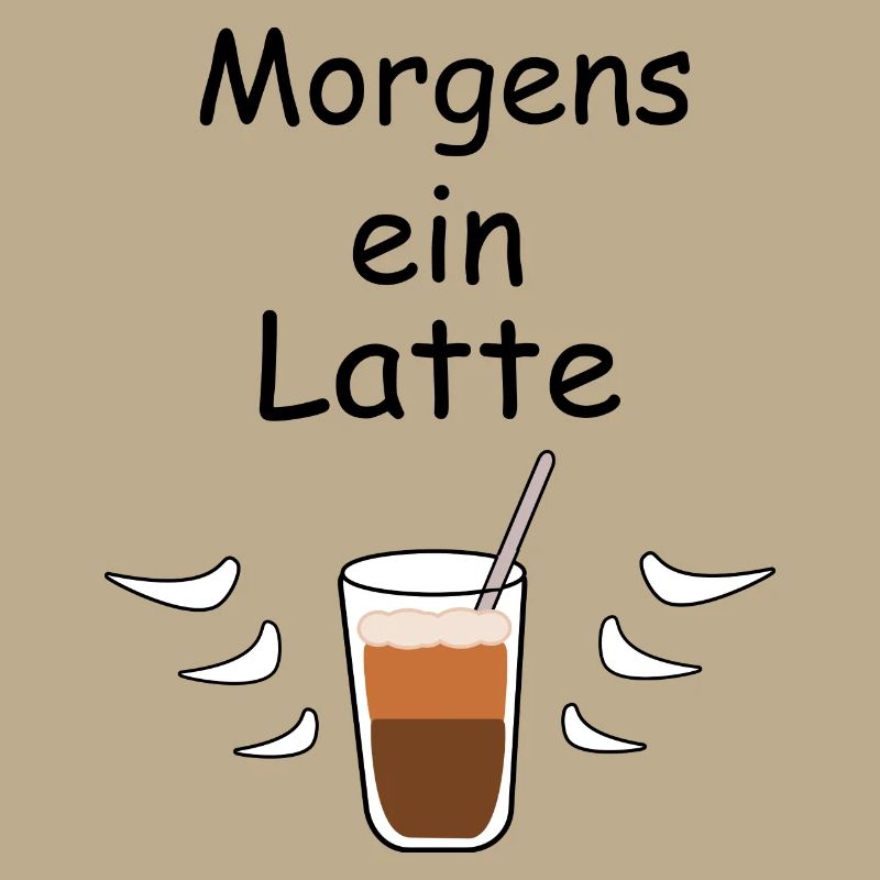 Morgens ein Latte